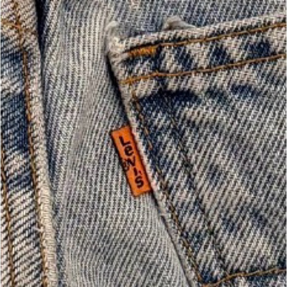 Vintage Levi’s 1996 Orange Tab High Waisted Jeans 32 USA Relaxed Tapered - Picture 8 of 8